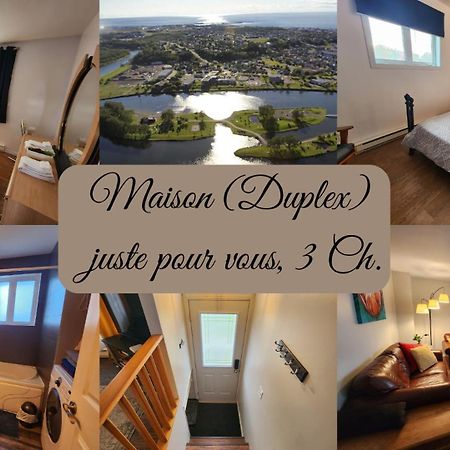 Maison St-Raymond Duplex Matane Bagian luar foto